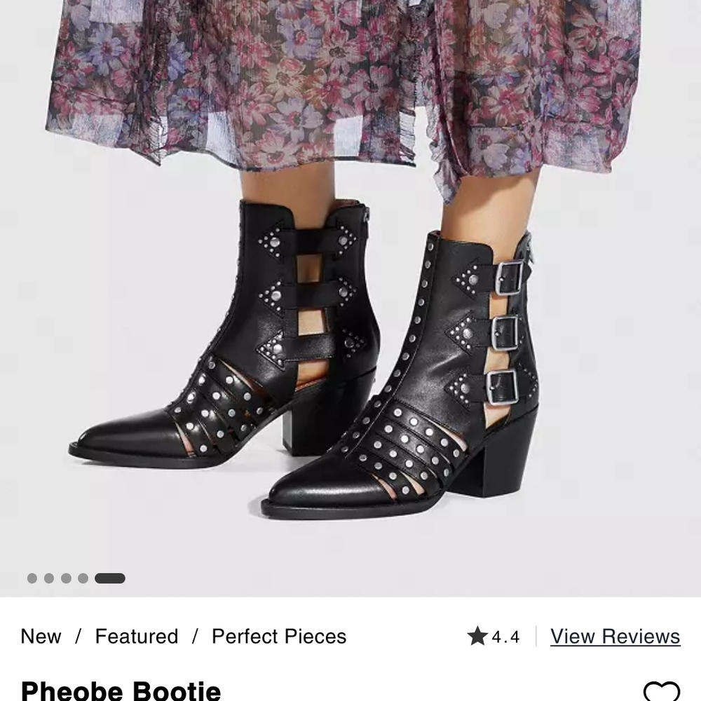 Coach Phoebe Ankle Booties